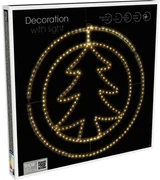 Decorațiune luminoasă Trinket Tree 285 LED, 52 cm