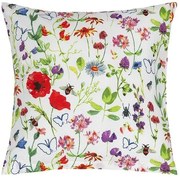Bellatex Husă pentru pernă Mac roșu, 40 x 40 cm