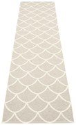 Covor tip traversă pentru interior și exterior crem 70x300 cm Kotte Linen – Pappelina