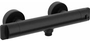 Baterie de dus termostatica Deante negru