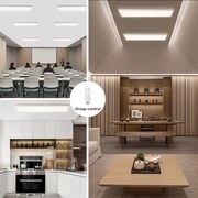 Plafonieră LED dimabilă pentru baie Immax NEO 07276L FRAME 50W/230V IP44 Wi-Fi Tuya + telecomandă