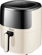 Friteuza Zilan ZLN9984 tip air fryer, 1500W, capacitate 5L, temperatura maxima 200 grade, Crem