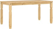 vidaXL Masă de sufragerie "Corona", 160x80x75 cm, lemn masiv de pin