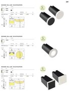 Redo 90044 - Lampă încastrată exterior LED INCAS LED/2,3W/230V IP65