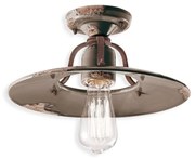 Plafoniera design retro realizata manual din ceramica COUNTRY, 30cm