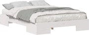 vidaXL Cadru de pat Alb 140 x 190 cm