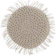 Perna decorativa rotunda TUFO 45 cm, gri