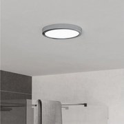 Eglo 901763 - Plafonieră LED pentru baie FUEVA LED/11,5W/230V Ø21,1 cm IP44 crom