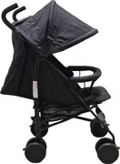 Carucior sport tip umbrela Baby Care™ PRO 818B, Spatar reglabil in 7 trepte, Pozitie somn, Amortizoare, Frana picior, Pliabil, Negru