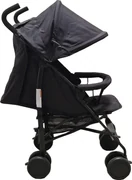 Carucior sport tip umbrela Baby Care™ PRO 818B, Spatar reglabil in 7 trepte, Pozitie somn, Amortizoare, Frana picior, Pliabil, Negru