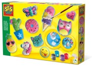 Set creativ mulaj si pictura - Figurine colorate