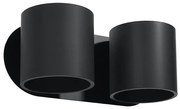 Sollux SL.0660 - Aplica de perete ORBIS 2xG9/40W/230V negru