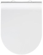 Capac WC cu închidere lentă Wenko Habos, 46 x 36 cm, alb