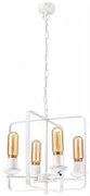 Pendul vintage 4 becuri E27 Cedric II 46068 Lamkur