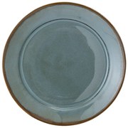 Farfurie de desert din gresie ceramică Bloomingville Pixie, ø 20 cm, verde-maro
