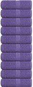 vidaXL Prosoape de baie, FROGN, 10 buc., violet, 30x30 cm, 360 g/m²