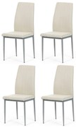 Set de scaune de sufragerie DCL-379 CRM2, 4 buc.