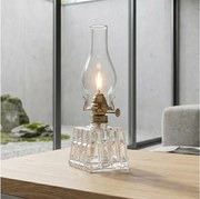 BRILAGI - Lampă cu petrol MERLIN transparent/auriu/patină