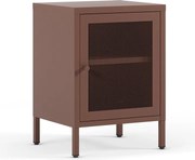 Noptieră burgundy Fayna – Marckeric