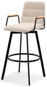 Scaun Henrich (crem + negru). 1110627