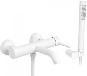 Baterie pentru cada Lungo alb mat