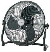 Ventilator puternic 100W, metalic de podea 45 cm negru Klausberg KB7517, lame din aluminiu, 100 W
