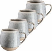 Mäser Set de 4 căni AQUATA – 355 ml, gri, 355 ml