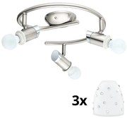 Spot LED Eglo MY CHOICE 3xE14/4W/230V crom/alb