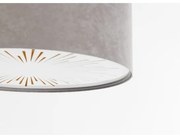 Plafonieră RAYS 2xE27/60W/230V d. 60 cm gri
