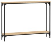 vidaXL Măsuță consolă, stejar sonoma, 100x22,5x75 cm, lemn prelucrat