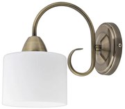 Rabalux 7274 - Aplică perete EDITH 1xE27/60W/230V bronz