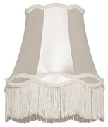 Abajur din stofă crem 30 cm - Granny