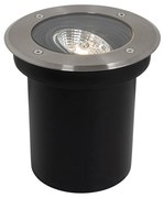 Proiector modern de sol pentru exterior din oțel AR70 reglabil IP65 - Delux