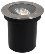 Reflector de exterior modern pentru sol din oțel AR70 reglabil IP65 - Delux