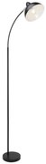 Rabalux 5240 - Lampă de podea DARON 1xE27/40W/230V negru