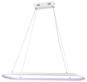 Lustră LED pe cablu LED/24W/230V 4000K alb