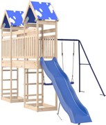 vidaXL Set de joacă pentru exterior, lemn masiv de pin
