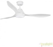 Lustra LED cu Ventilator si telecomanda design modern POLARIS alb 33346