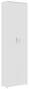 Sifonier de hol, alb, 55 x 25 x 189 cm, PAL