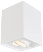 Spot de perete alb reglabil - Quadro 1 Up