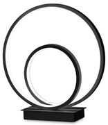 Veioza LED stil minimalist Oz tl on-off 2700k negru