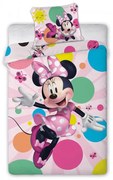 Disney Minnie Dotted set de lenjerie de pat 140×200cm, 70×90 cm