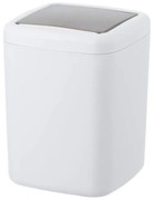 Coș cosmetic oscilant, 2 L, mărimea S, alb, Wenko