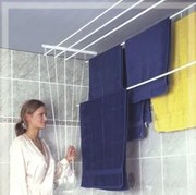 Uscător de rufe de tavan Ideal 5 bare, 100 cm, 100 cm