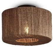 Plafoniera eco din iuta Iguazu S straight 30cm, natur
