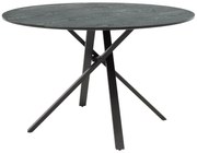 Masa Bucatarie/Dining Rondos MDF Neagra Diametru 120 Cm