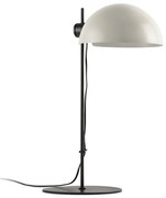 Veioza/Lampa de masa metal stil industrial DOMINICA negru/bej