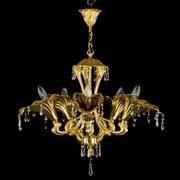 Candelabru cristal Bohemia 5 brate, diam.72cm KALA V. CE