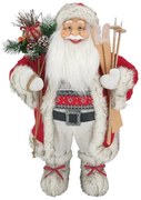 Decorațiune Santa Claus roșu-alb 80cm