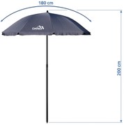 Parasol pliabil Cattara Trieste, diametru 180 cm